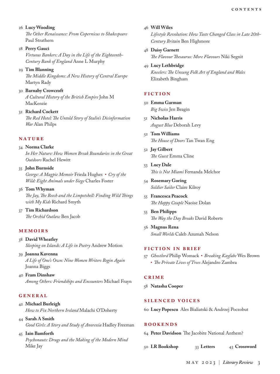 Literary Review Preview Pages