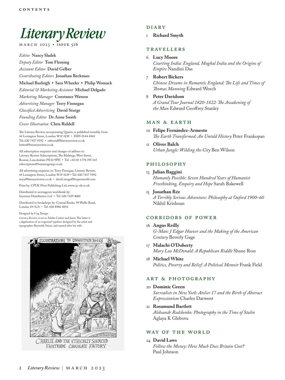 Literary Review Preview Pages