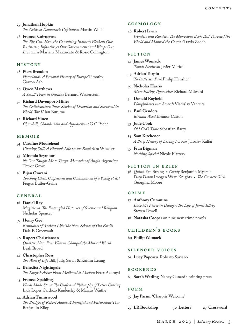 Literary Review Preview Pages