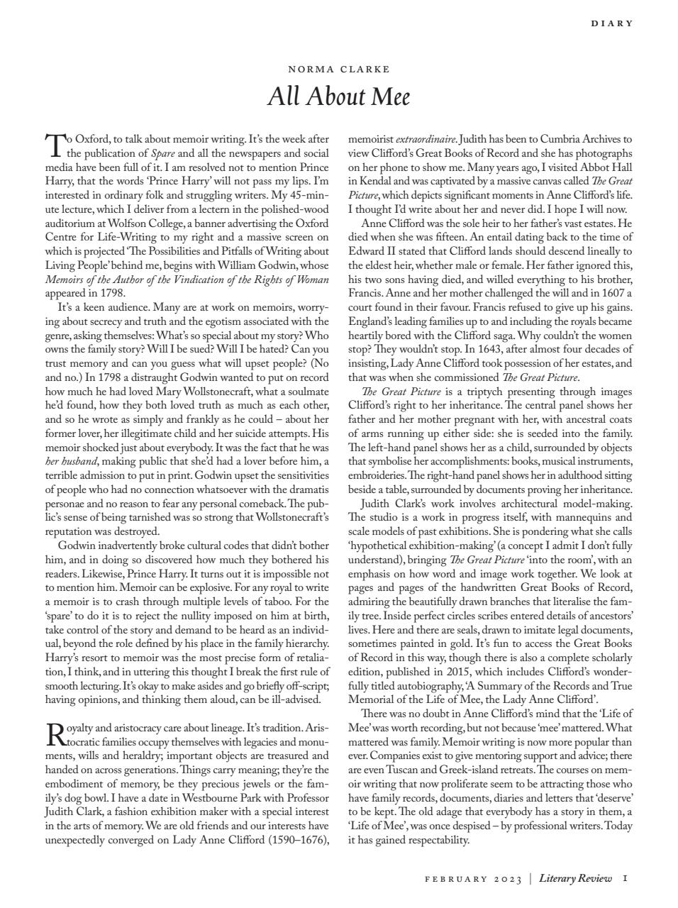Literary Review Preview Pages