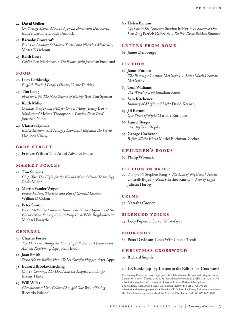 Literary Review Preview Pages