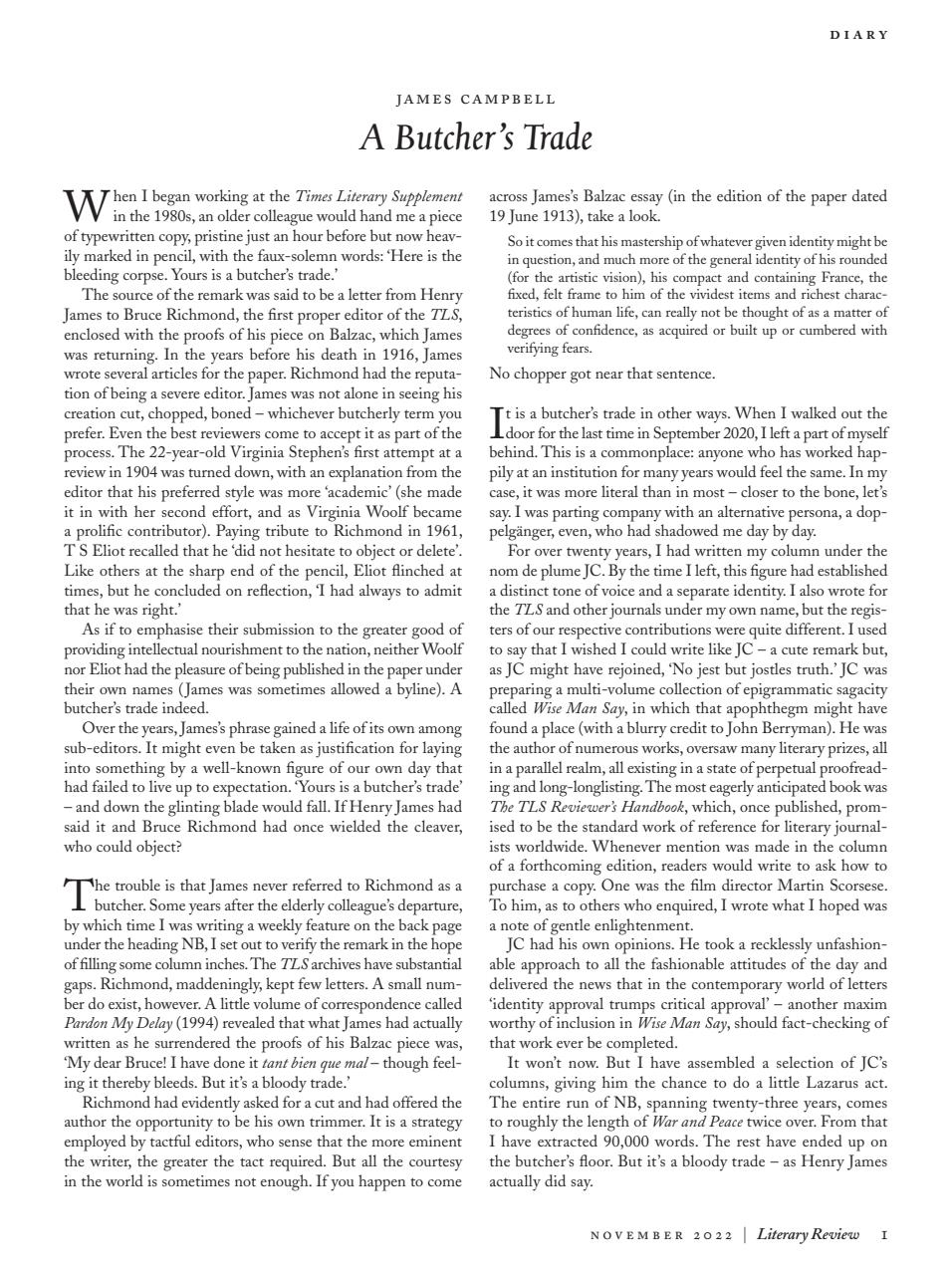 Literary Review Preview Pages