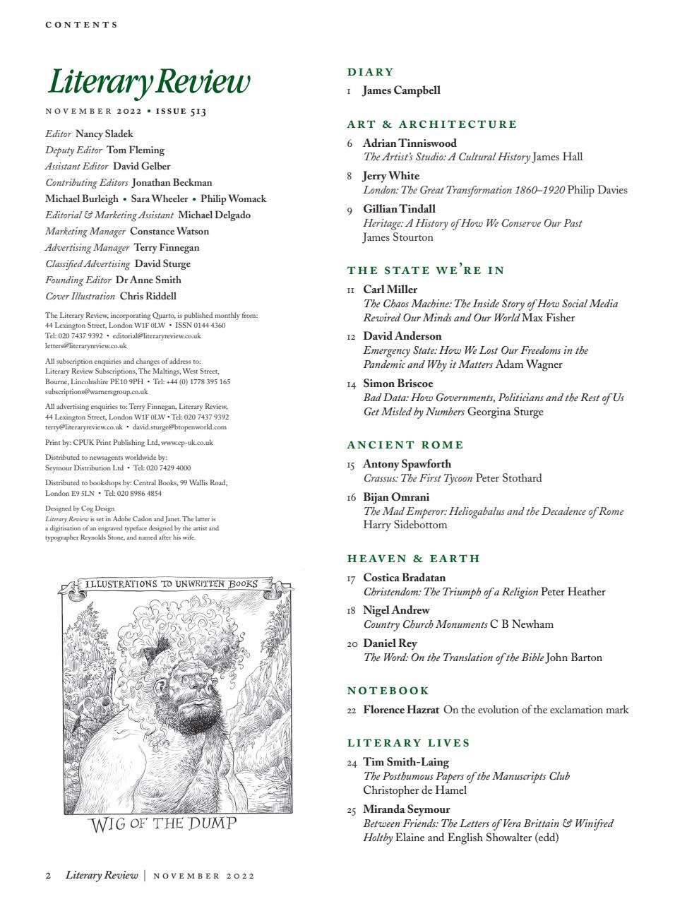 Literary Review Preview Pages