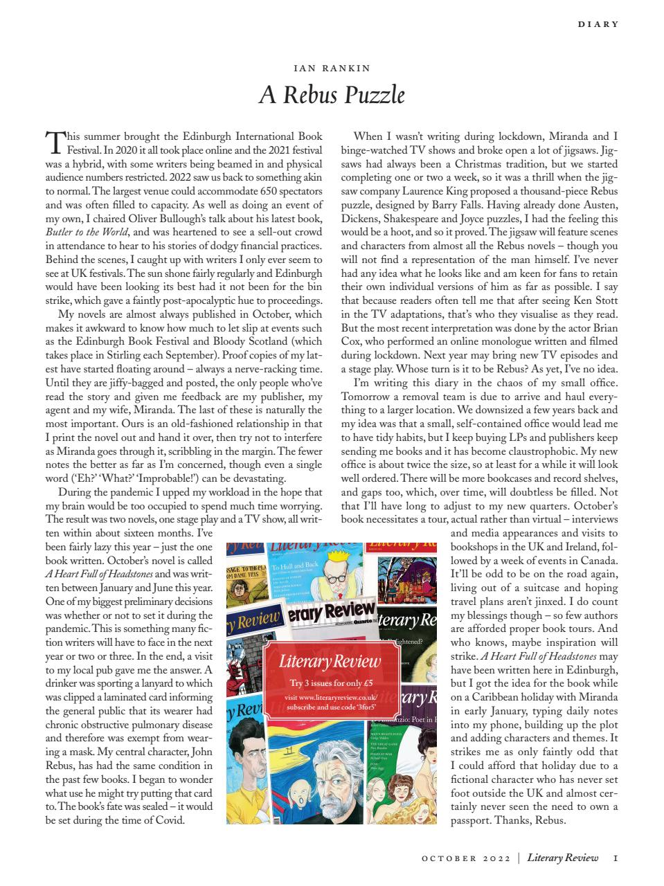 Literary Review Preview Pages