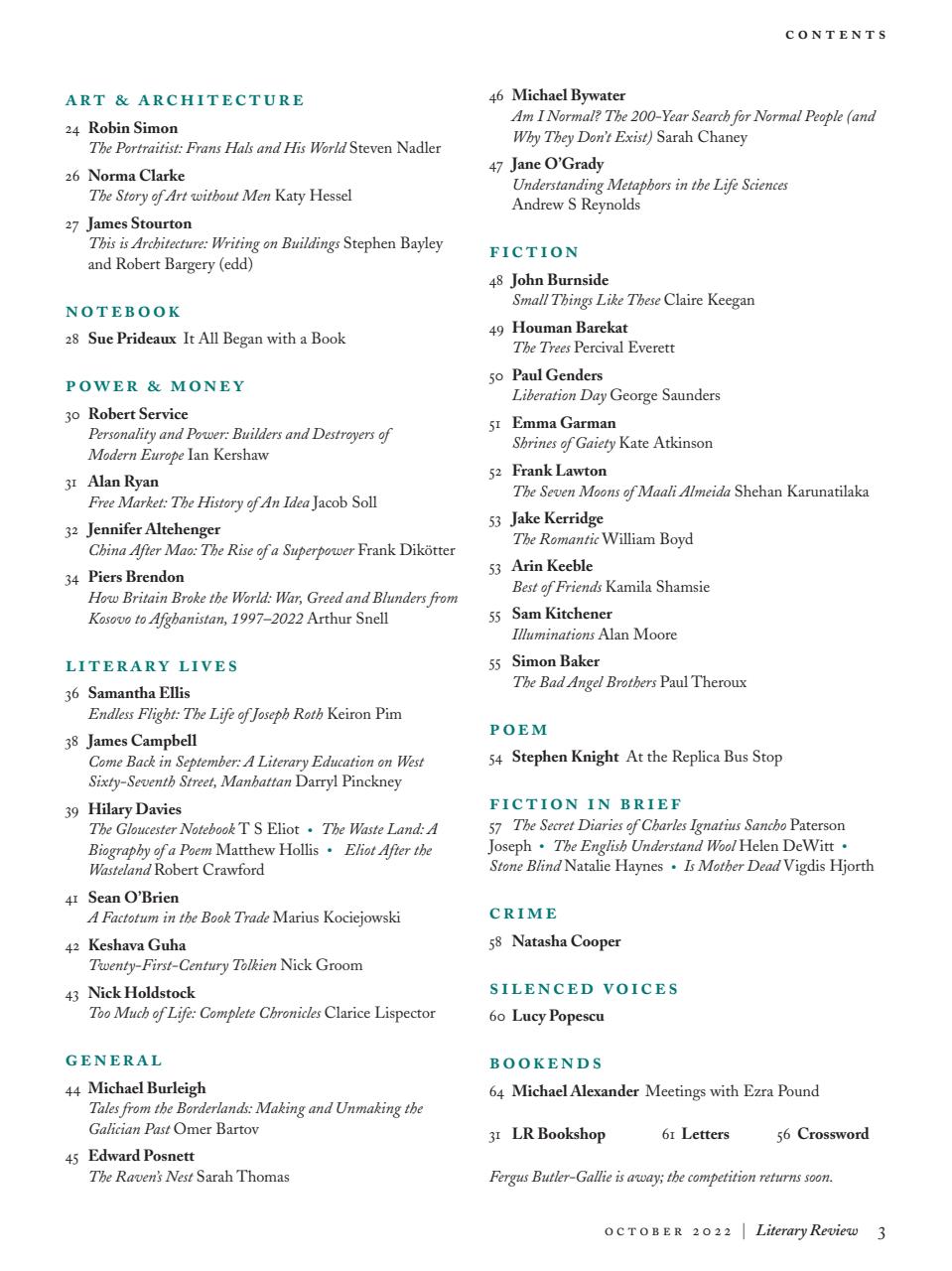 Literary Review Preview Pages