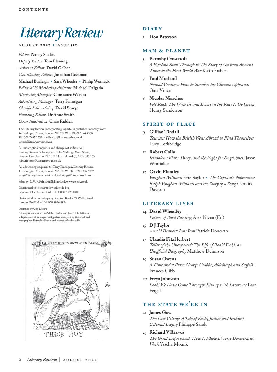 Literary Review Preview Pages