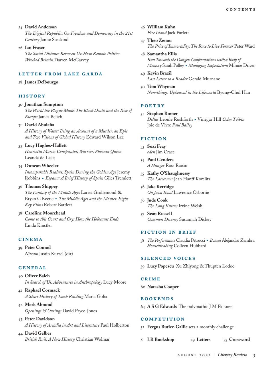 Literary Review Preview Pages