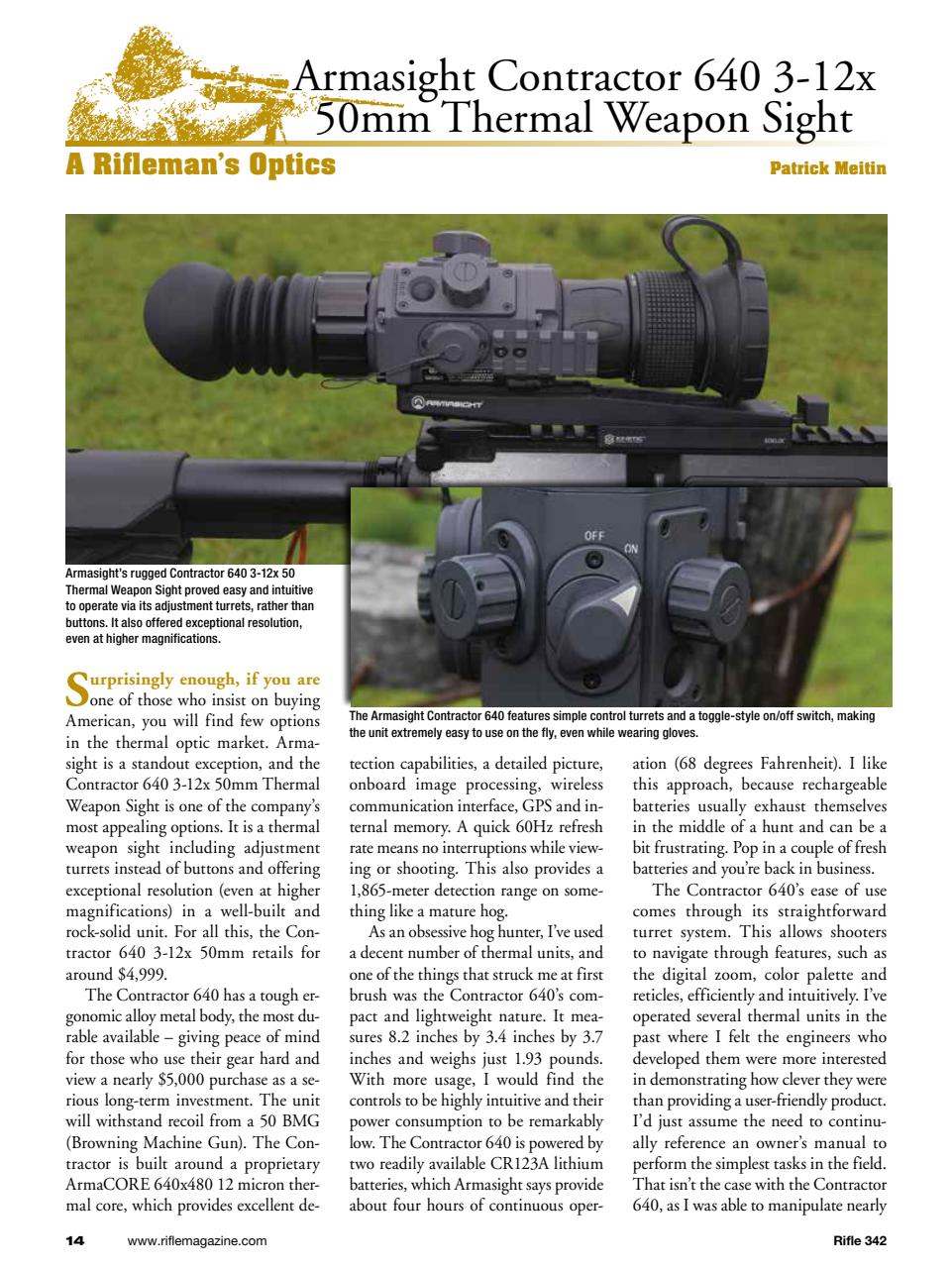 Rifle Preview Pages