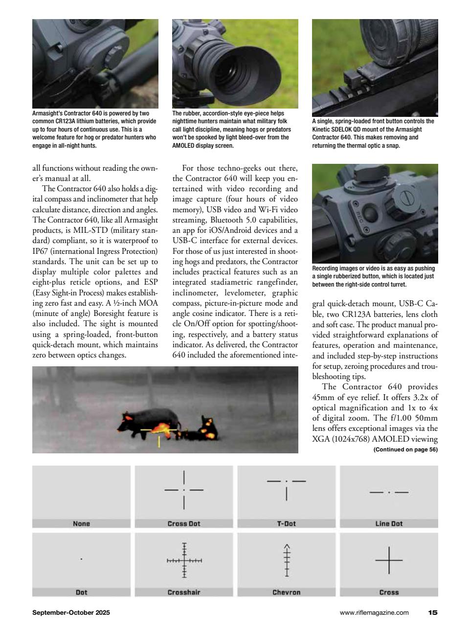 Rifle Preview Pages