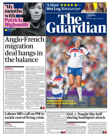The Guardian Newspaper issue Thursday, 10 July 2025