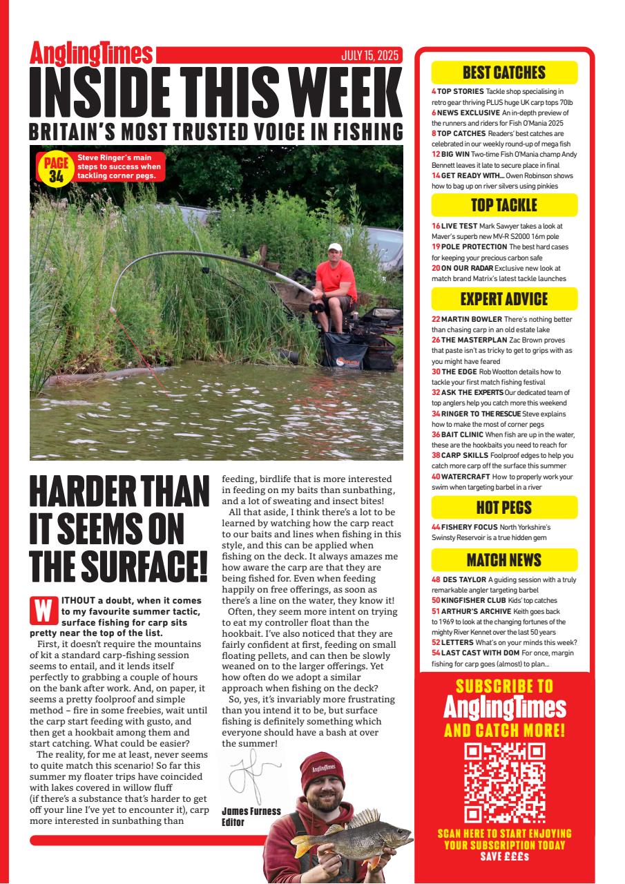 Angling Times Preview Pages