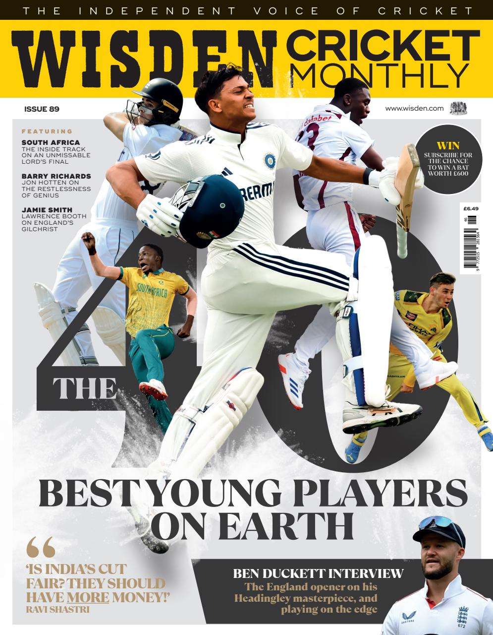 Wisden Cricket Monthly Preview Pages