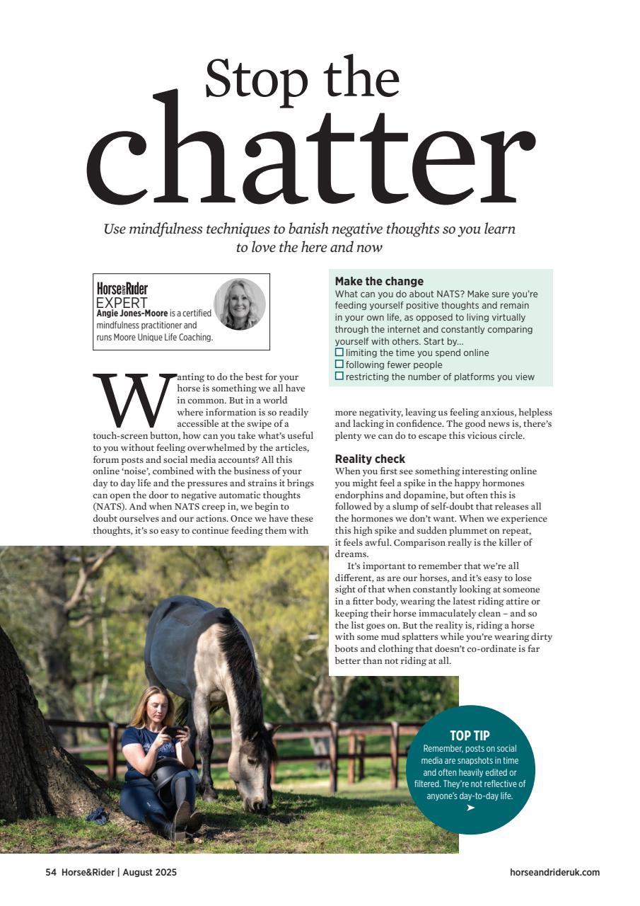 Horse&Rider Magazine - UK equestrian magazine for Horse and Rider Preview Pages