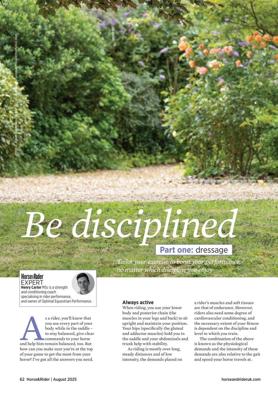 Horse&Rider Magazine - UK equestrian magazine for Horse and Rider Preview Pages