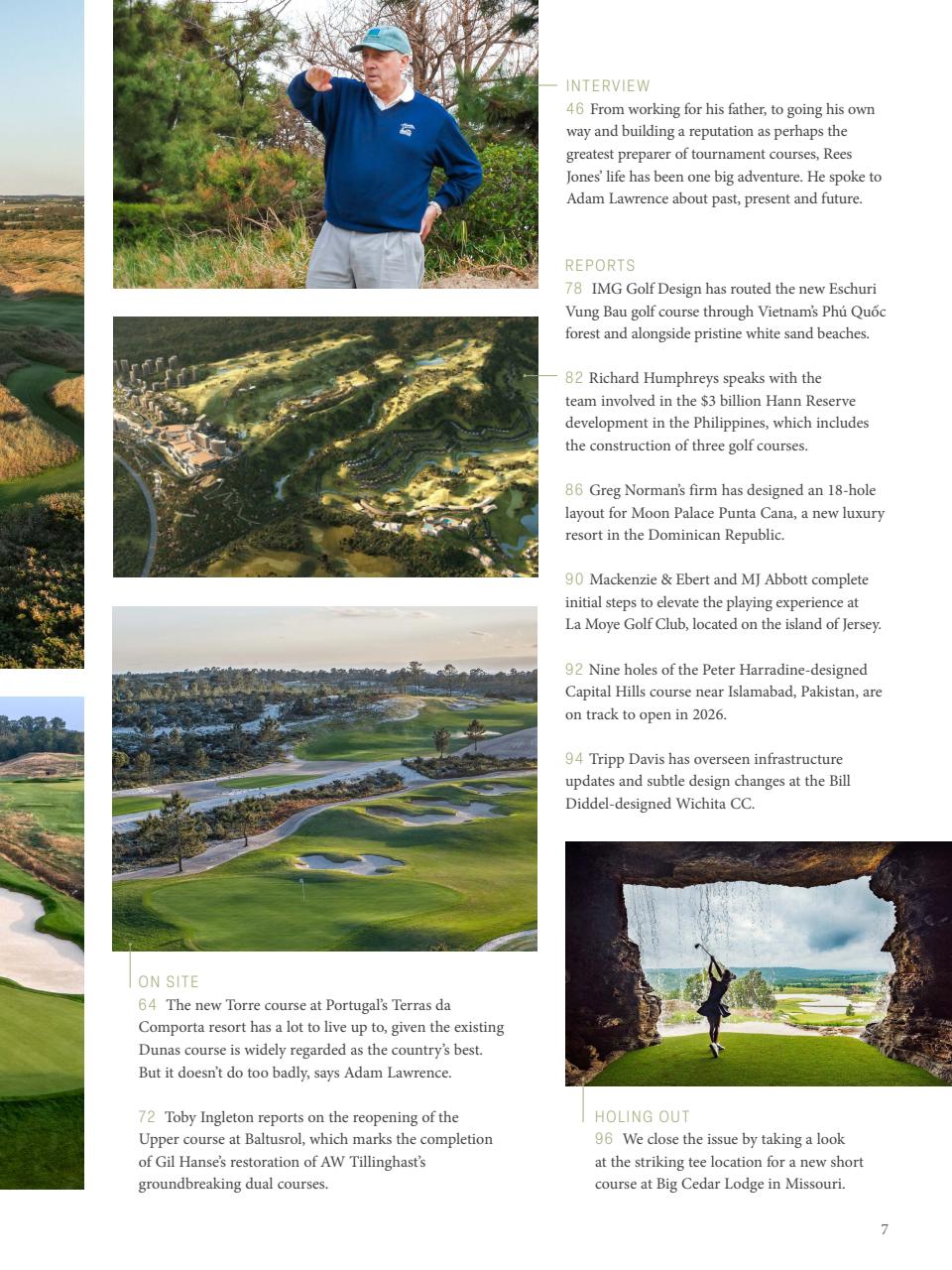 Golf Course Architecture Preview Pages