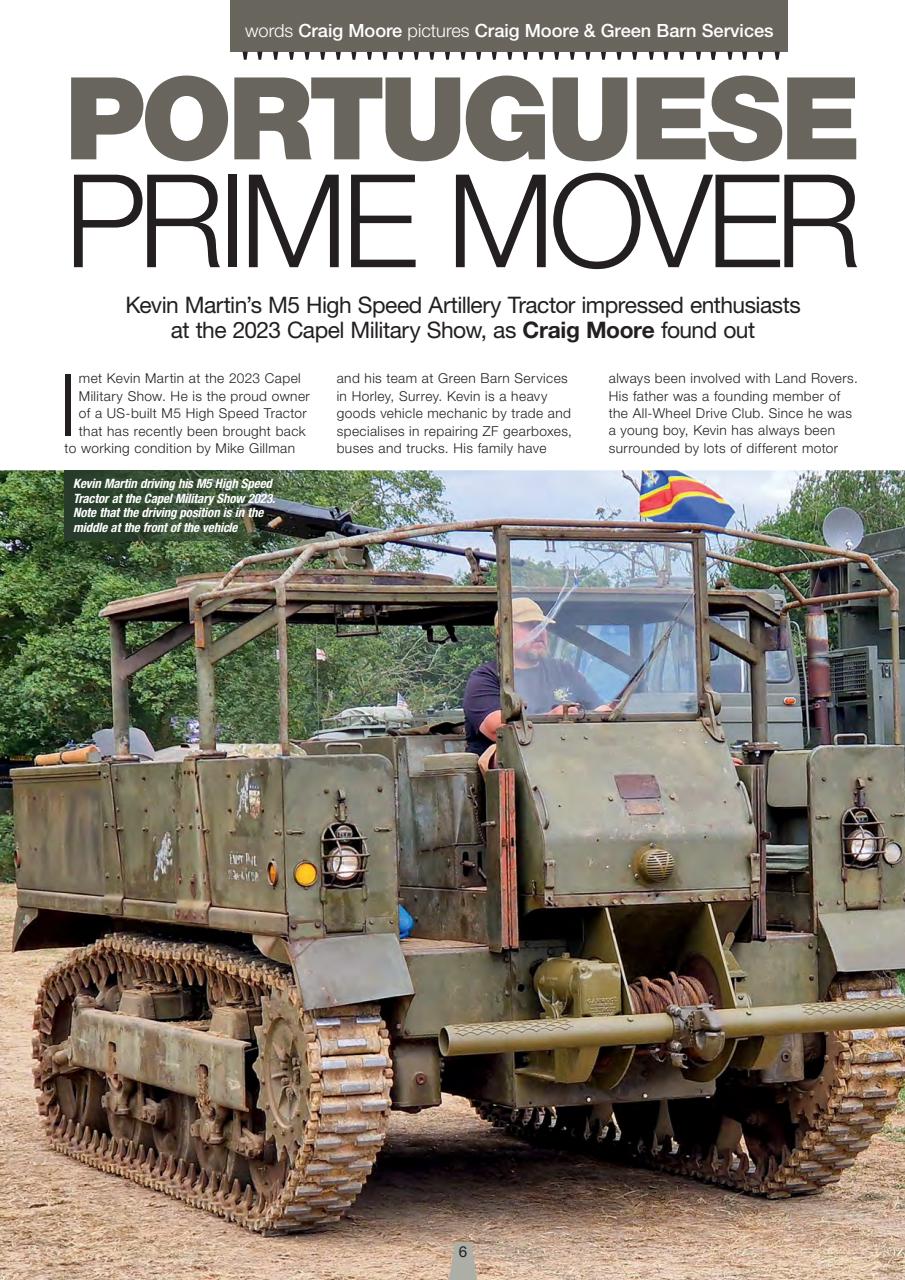 Classic Military Vehicle Preview Pages
