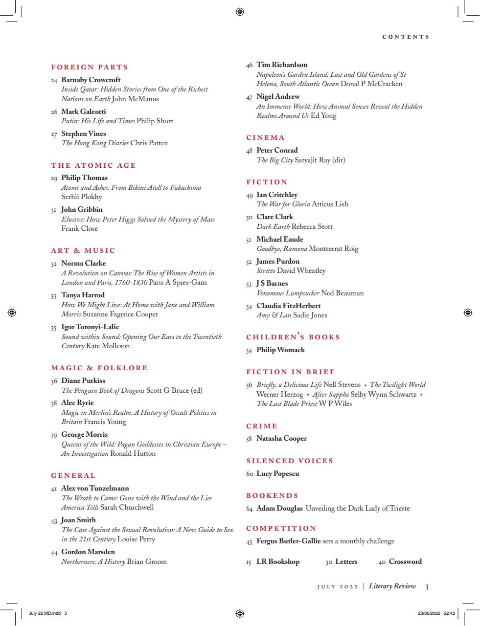 Literary Review Preview Pages