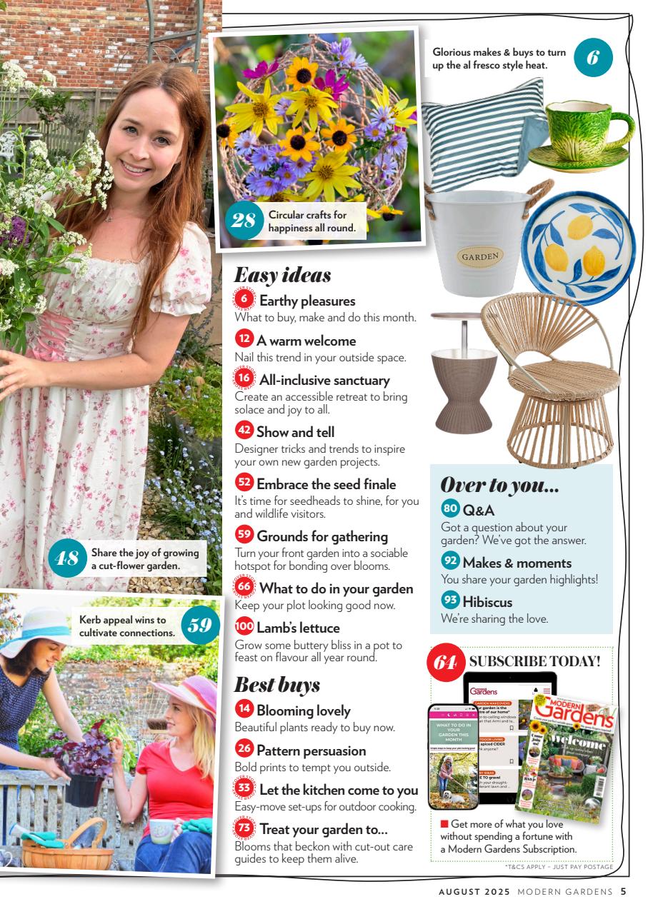 Modern Gardens Preview Pages