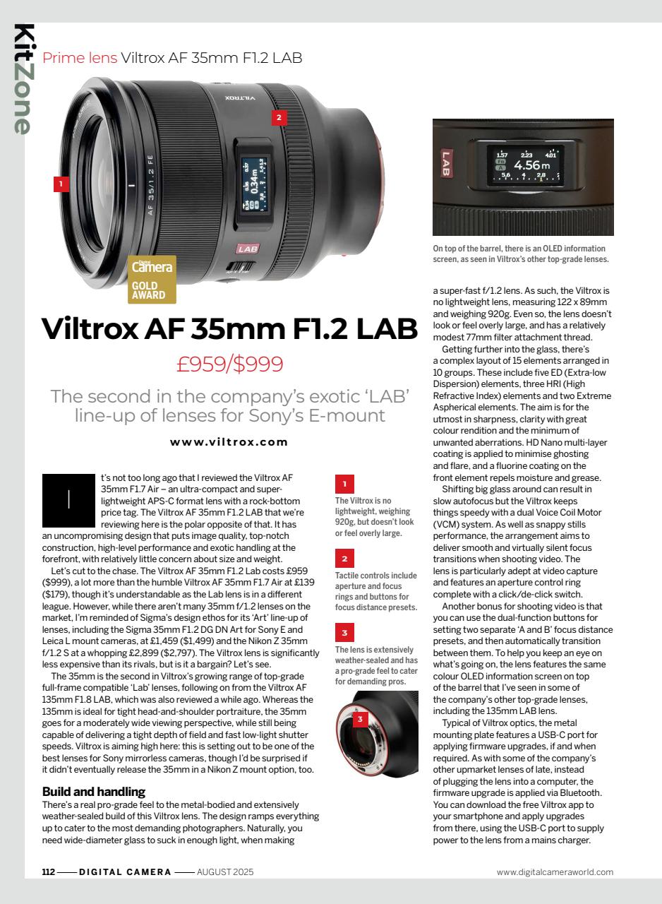 Digital Camera Magazine Preview Pages