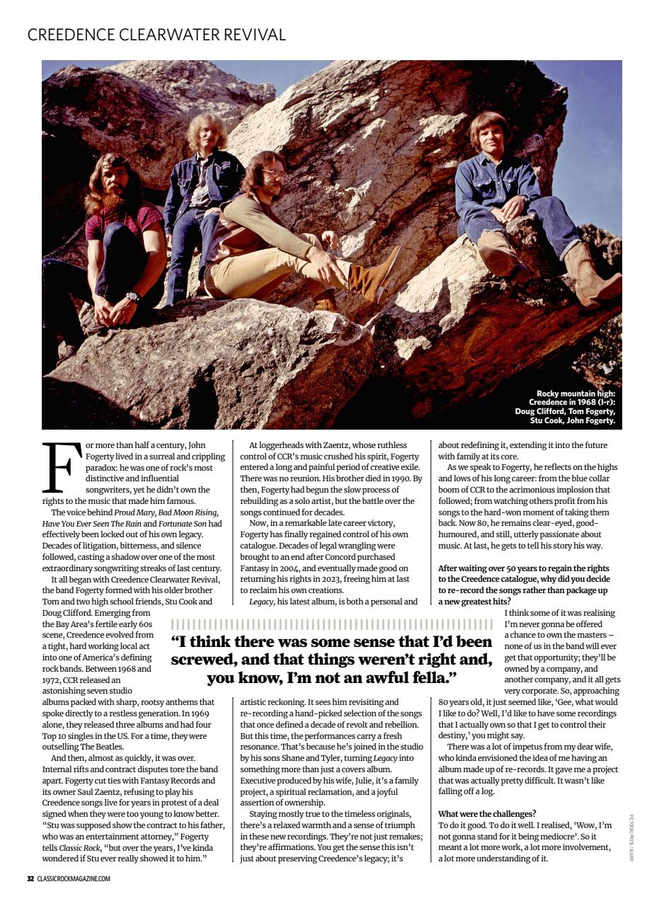 Classic Rock Preview Pages