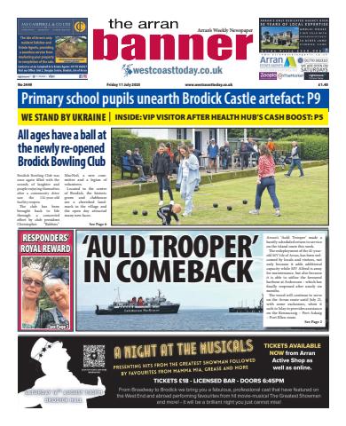 Arran Banner issue Friday, July 11, 2025