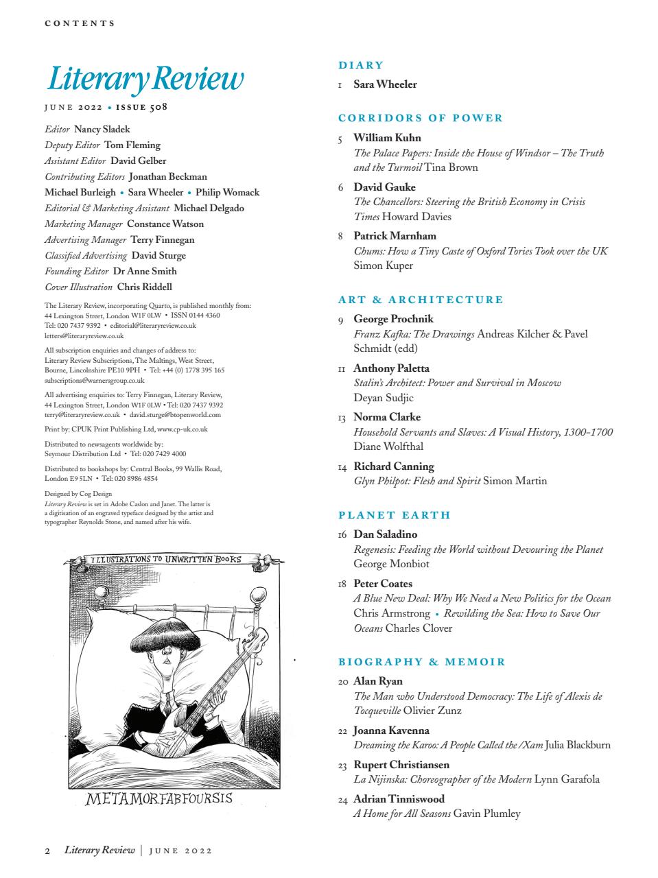 Literary Review Preview Pages