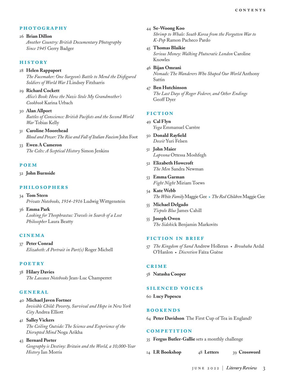 Literary Review Preview Pages