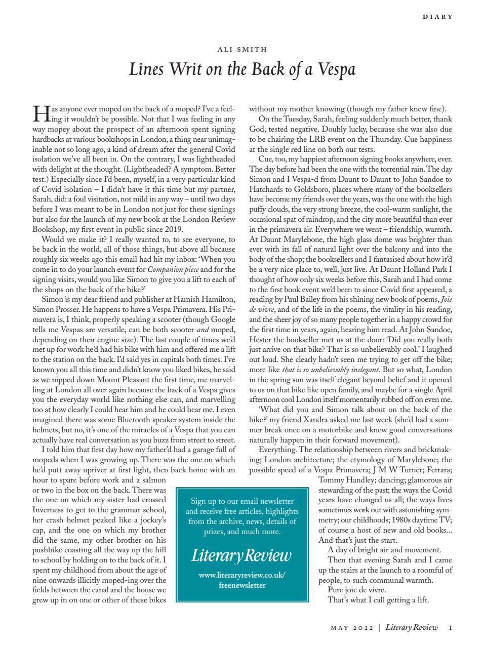 Literary Review Preview Pages