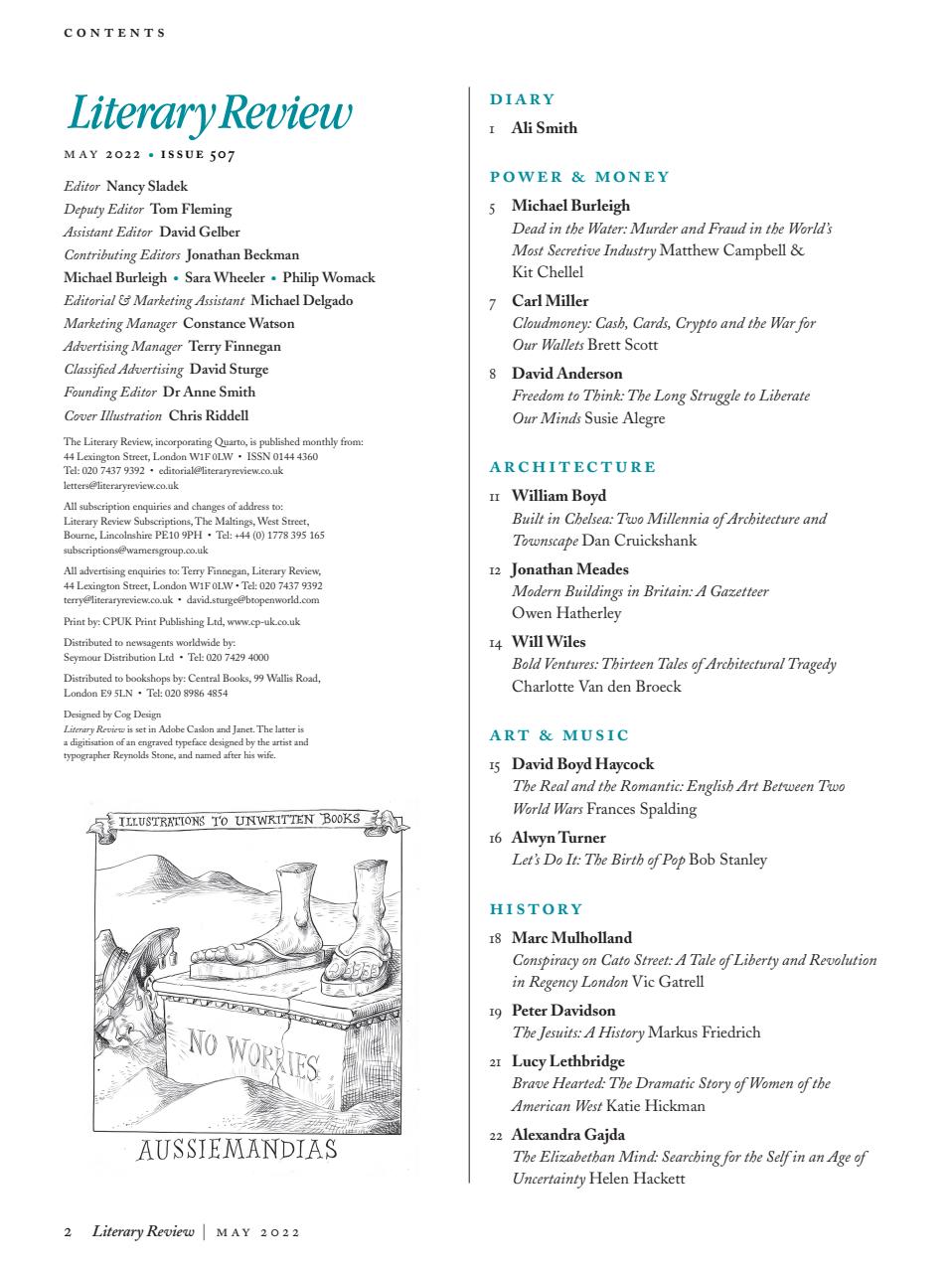 Literary Review Preview Pages