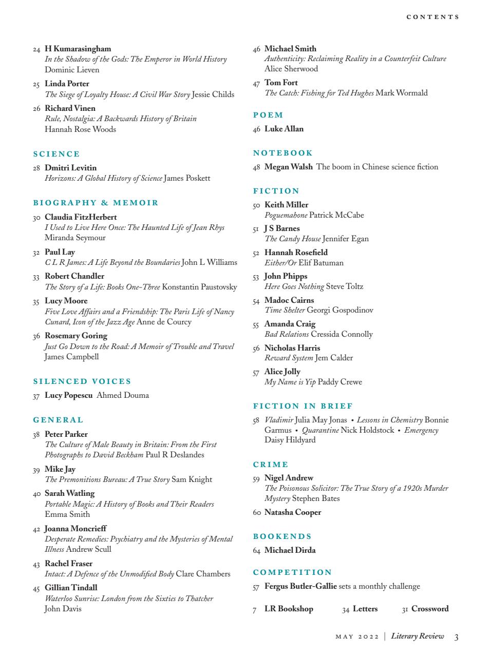 Literary Review Preview Pages