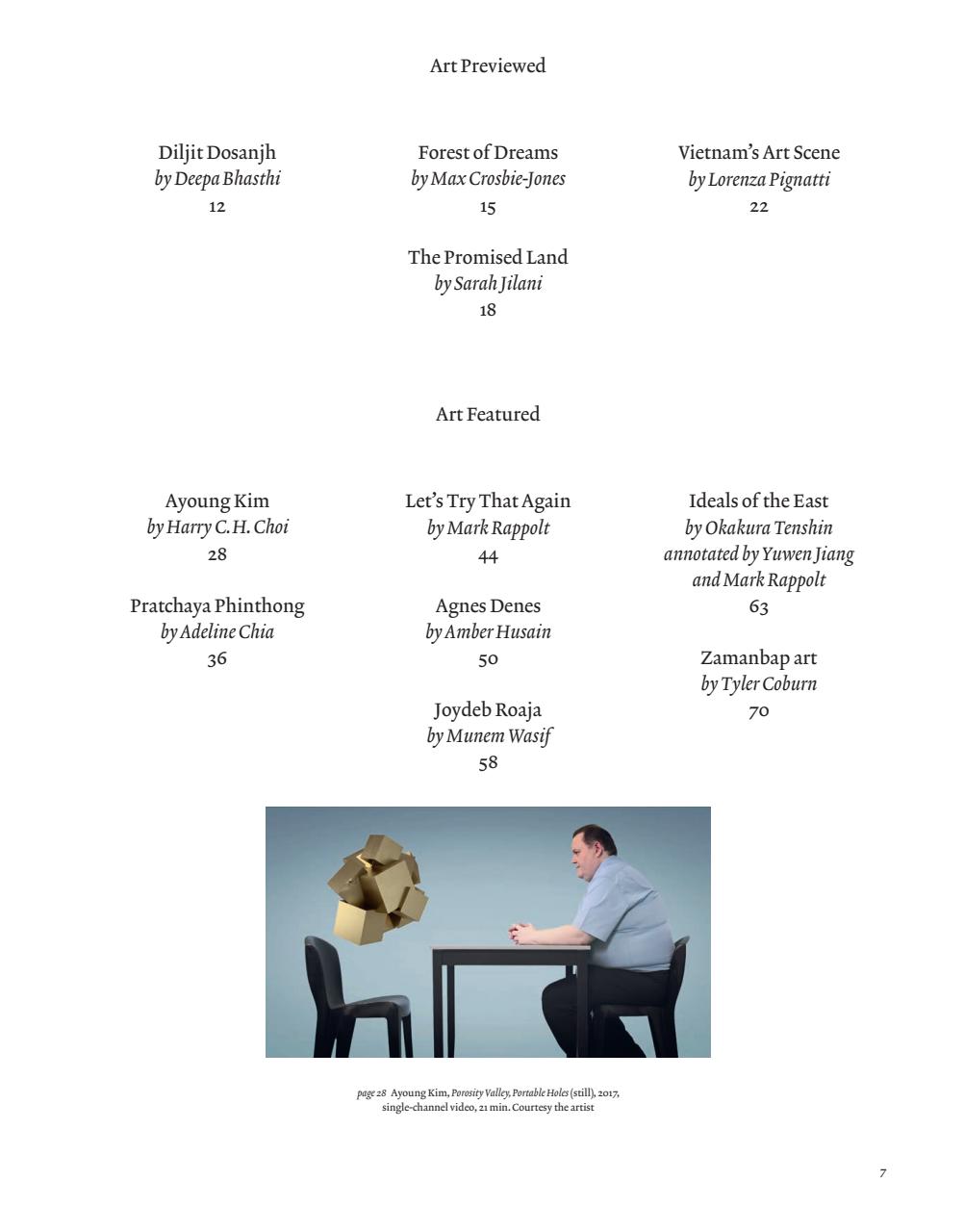 ArtReview Asia Preview Pages