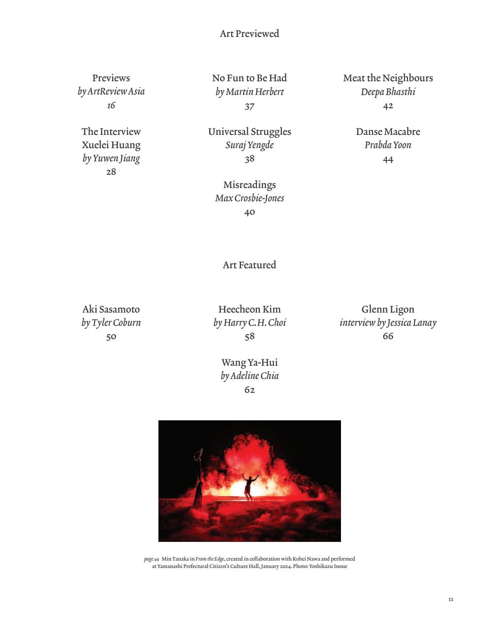 ArtReview Asia Preview Pages