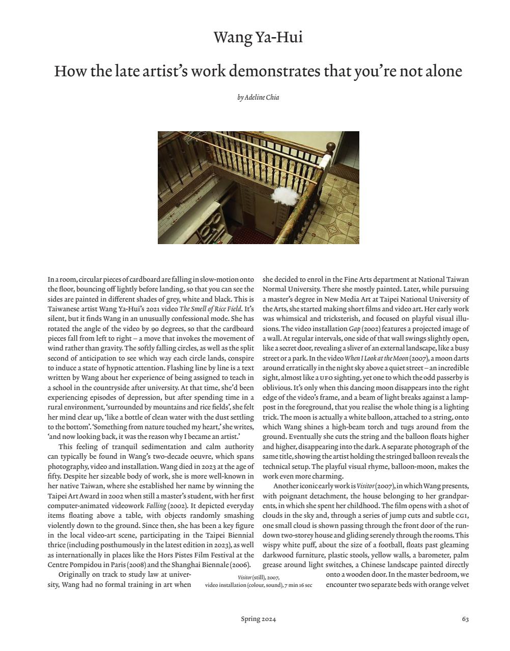 ArtReview Asia Preview Pages