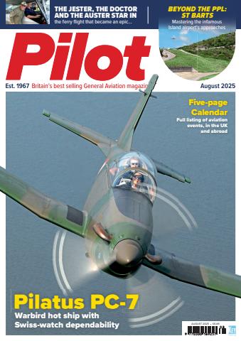 Pilot issue August 2025
