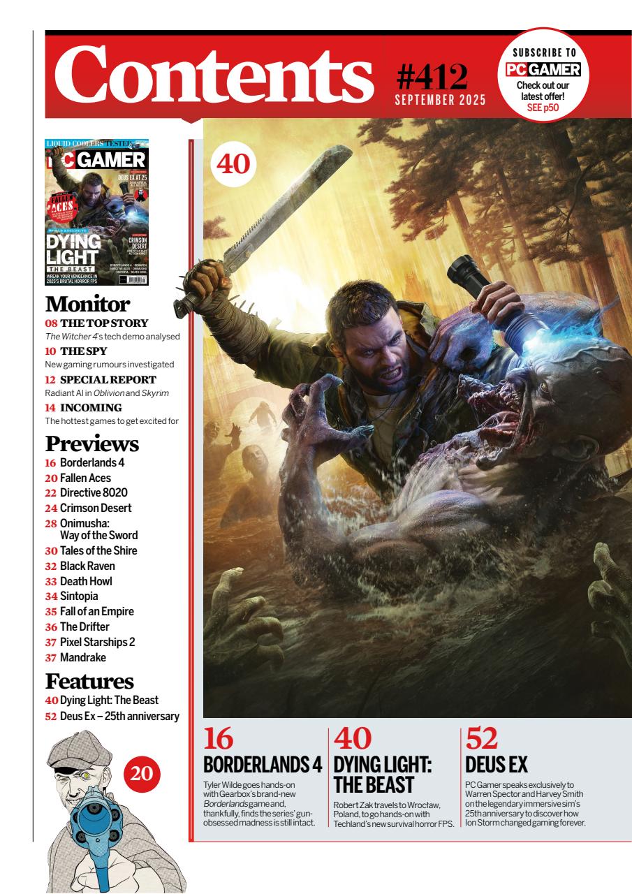 PC Gamer (UK Edition) Preview Pages