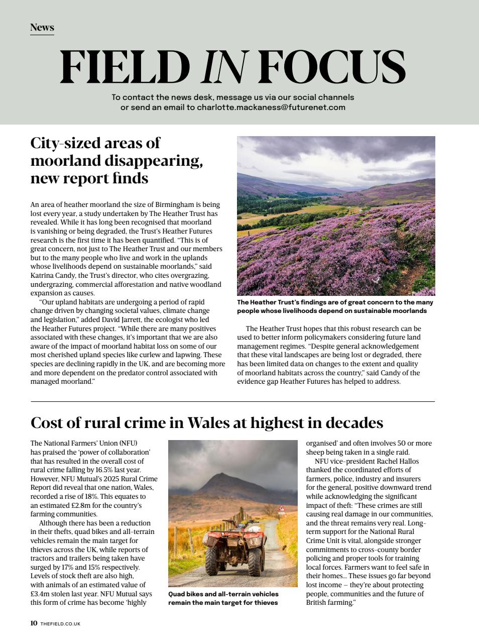 The Field Preview Pages