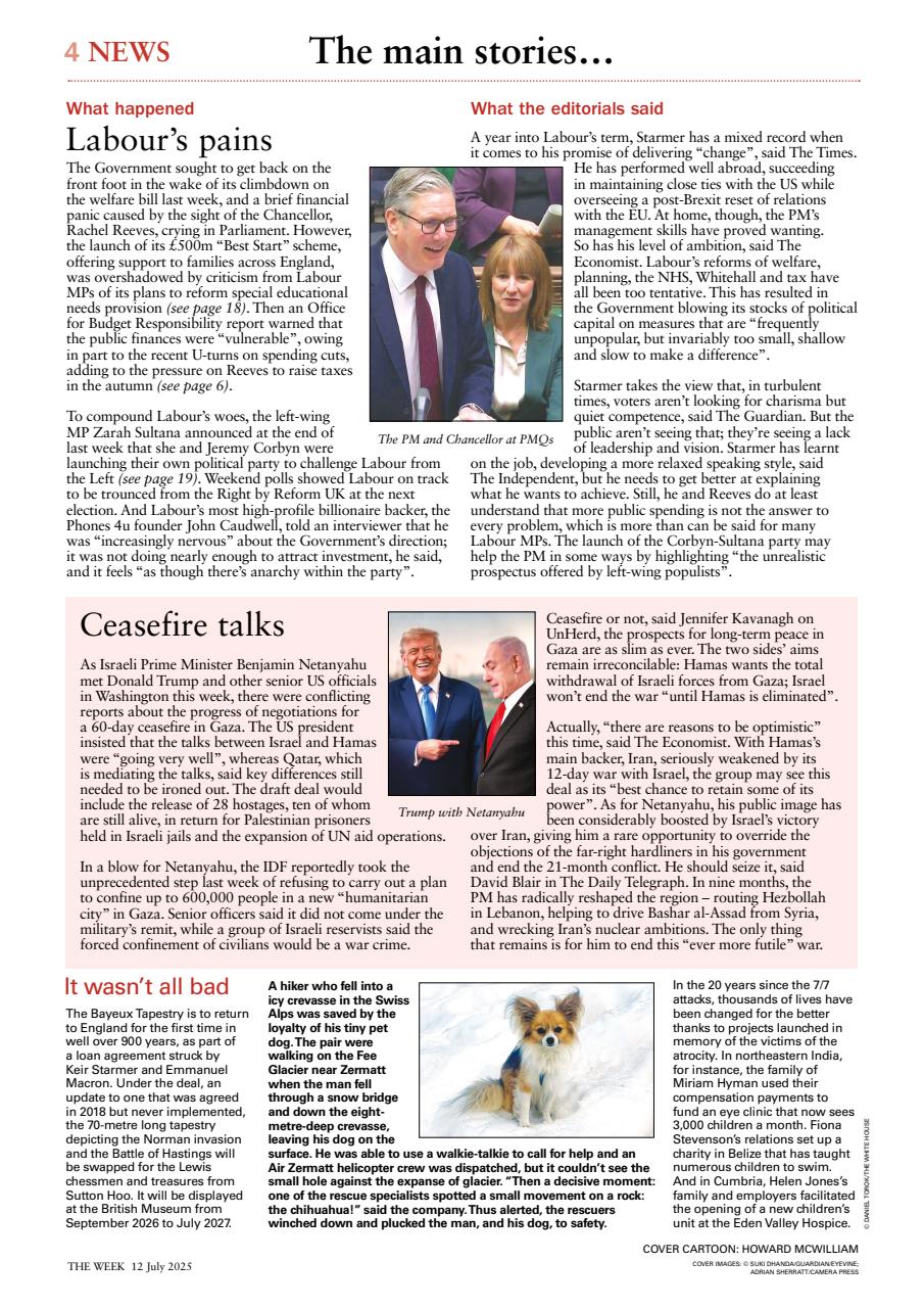 The Week Preview Pages