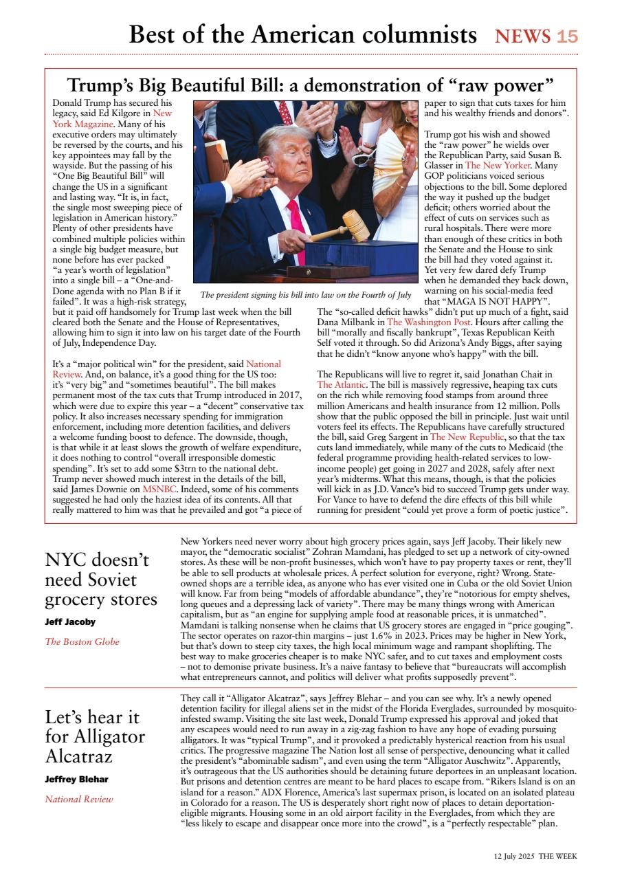 The Week Preview Pages