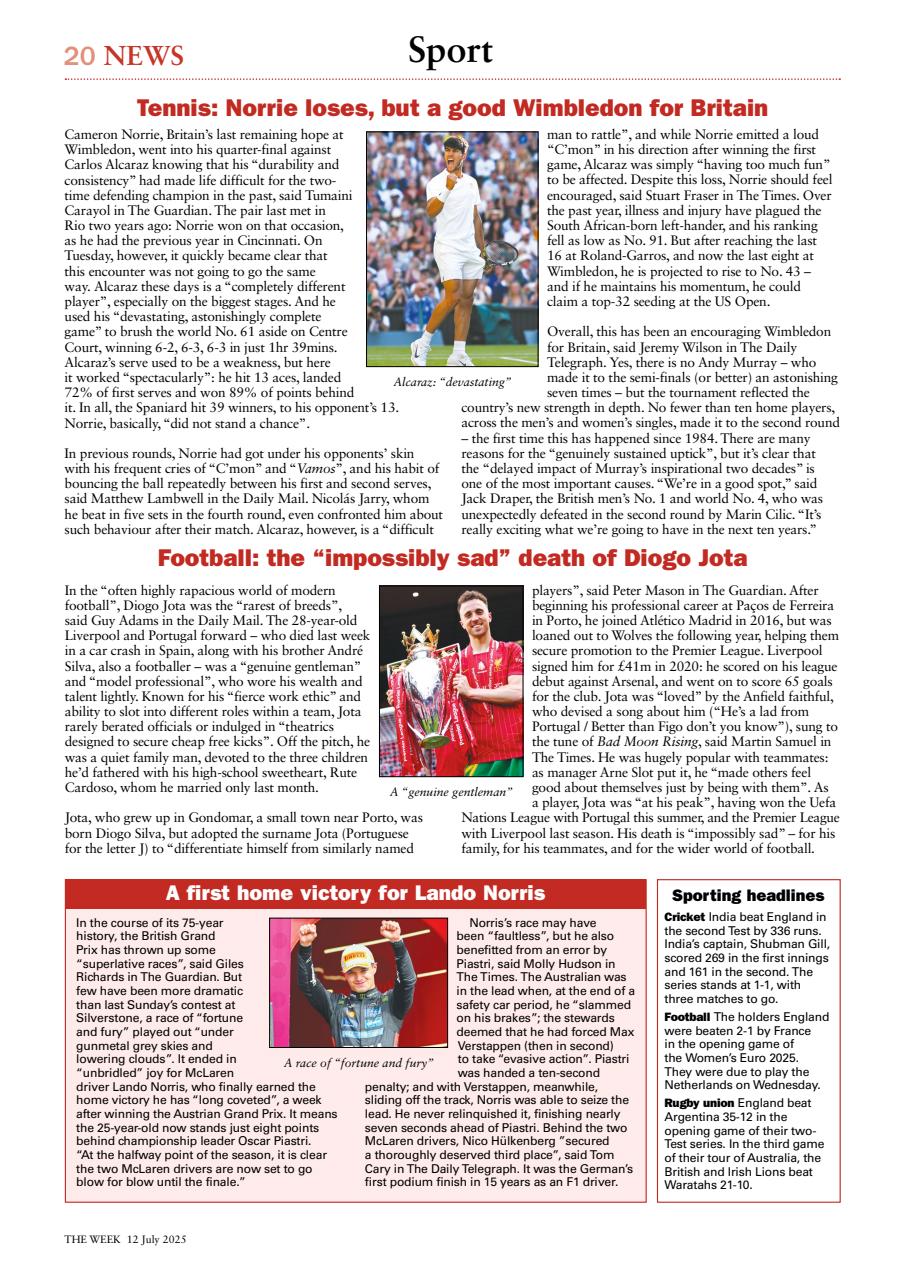 The Week Preview Pages