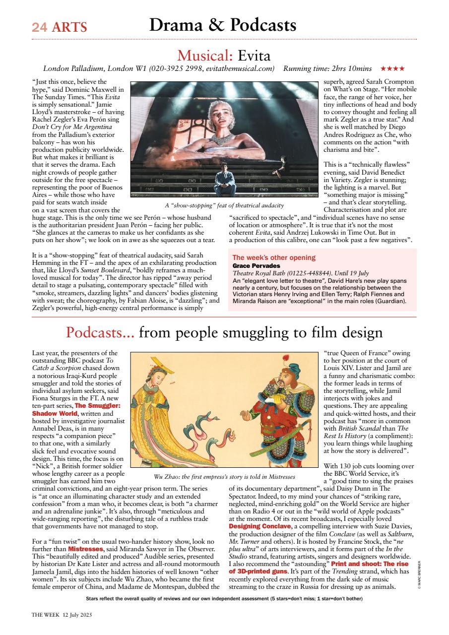 The Week Preview Pages