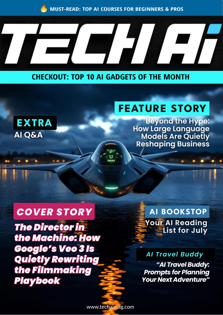 Tech AI Magazine Preview Pages