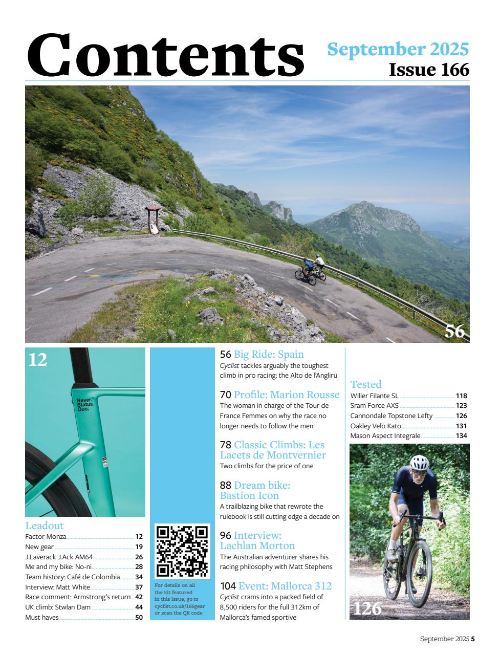 Cyclist Preview Pages