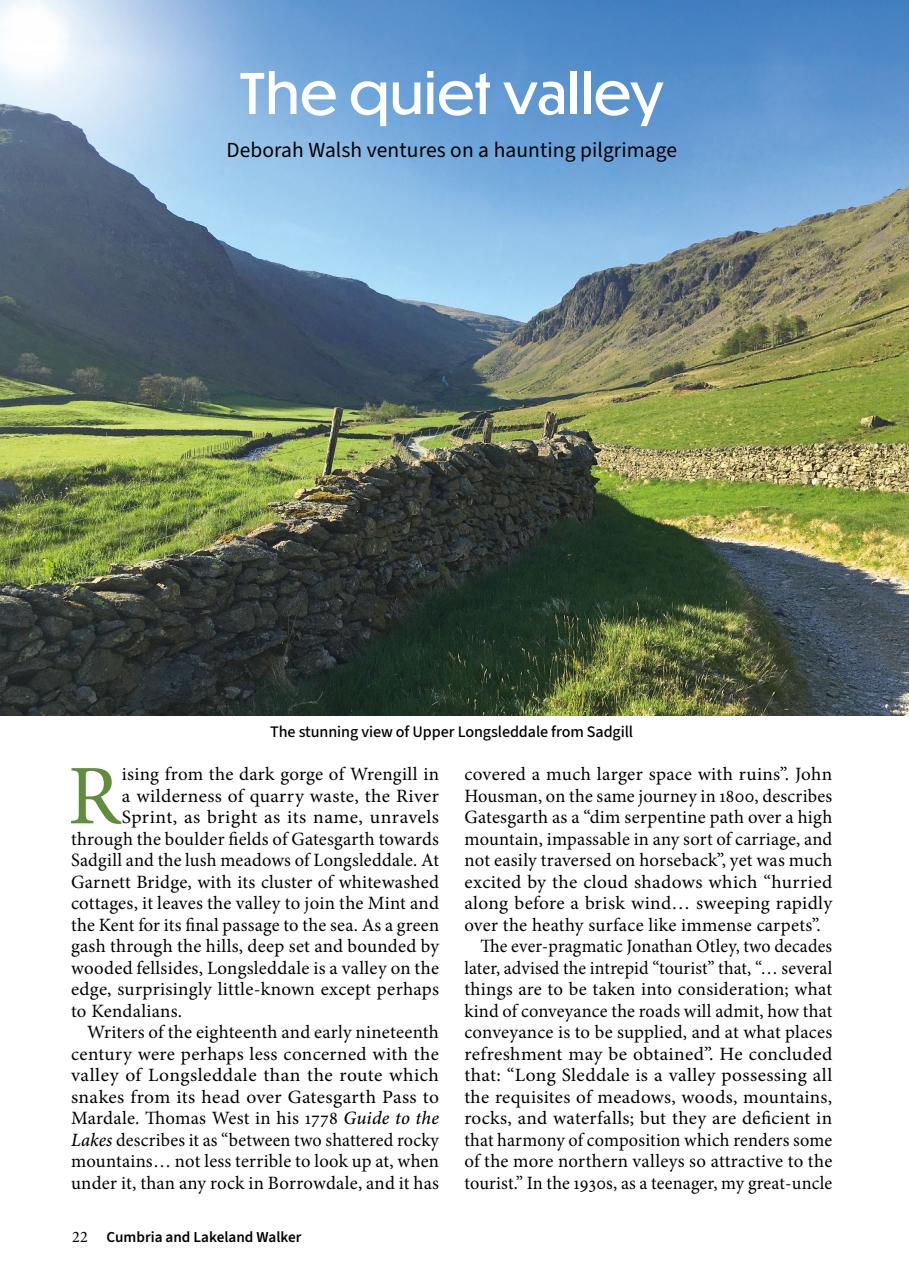 Cumbria and Lakeland Walker Preview Pages