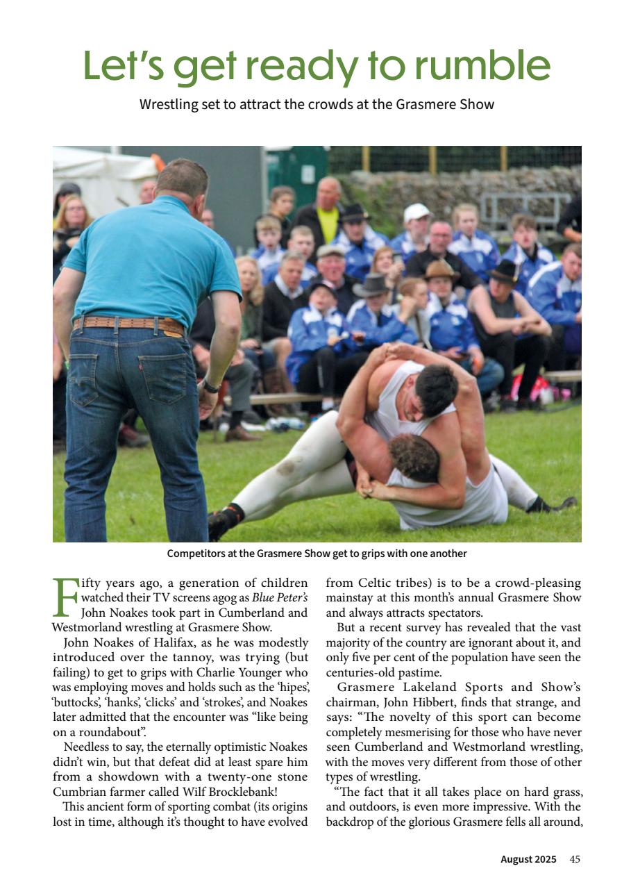 Cumbria and Lakeland Walker Preview Pages