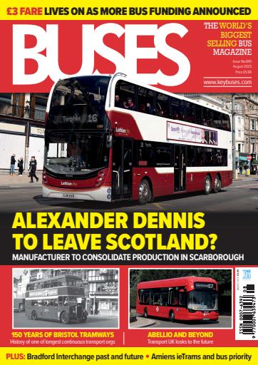 Buses Magazine issue August 2025