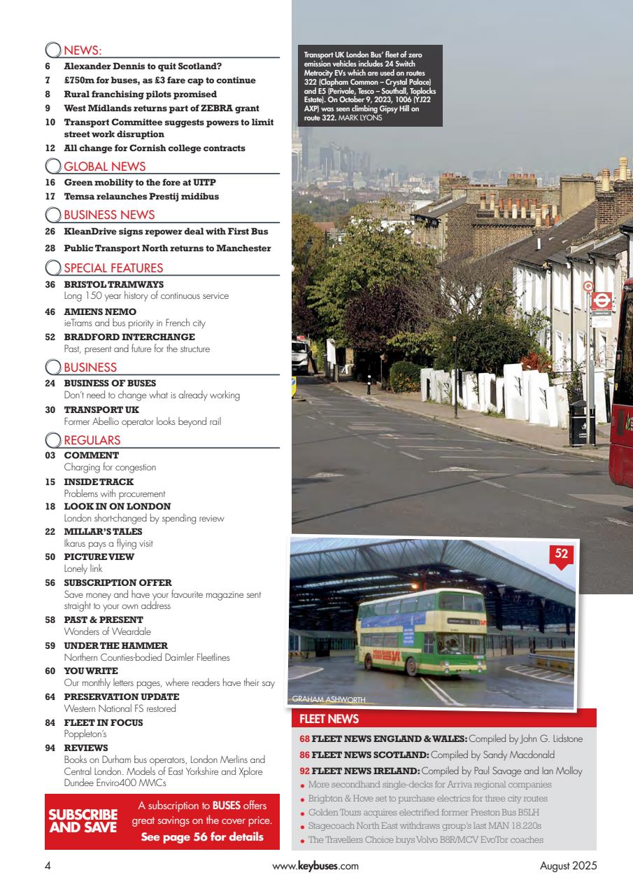 Buses Magazine Preview Pages