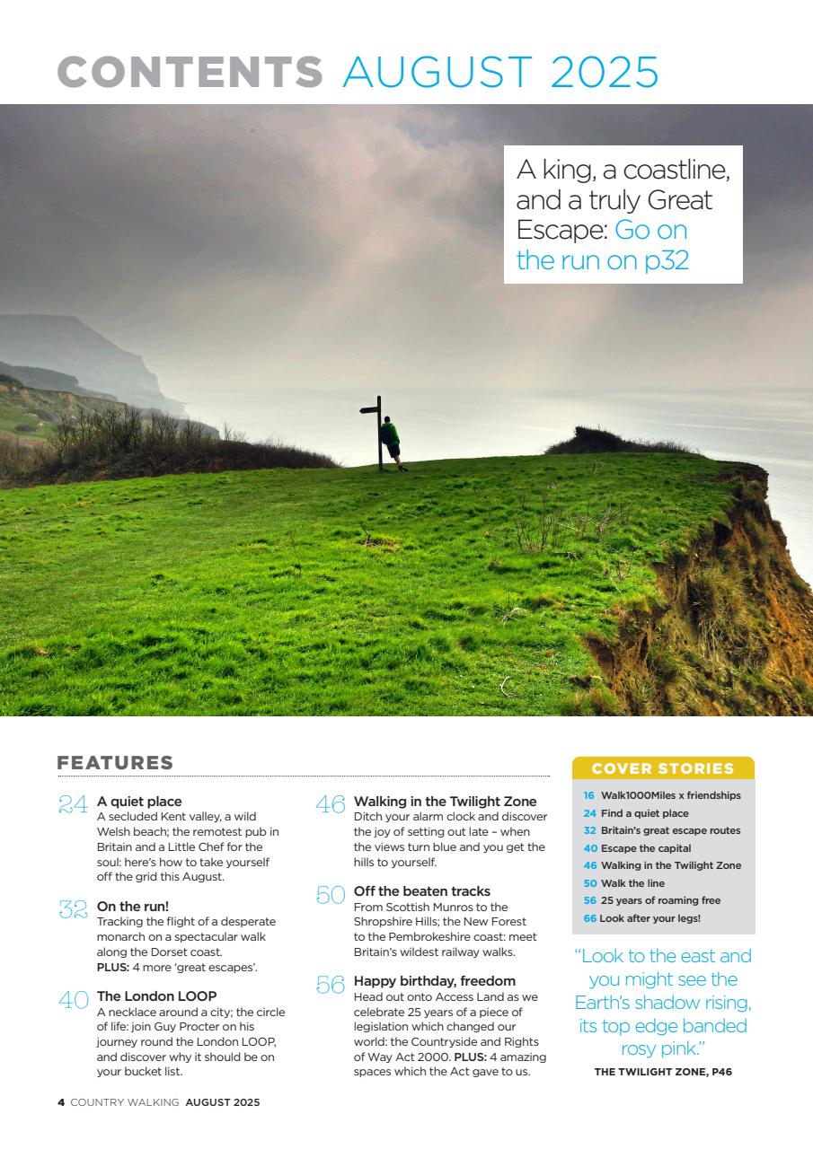 Country Walking Preview Pages