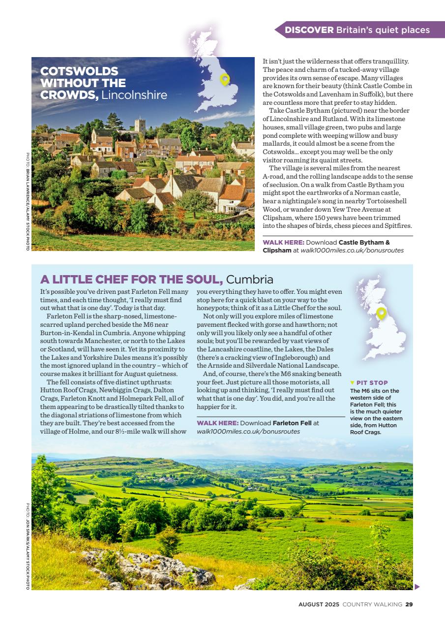 Country Walking Preview Pages