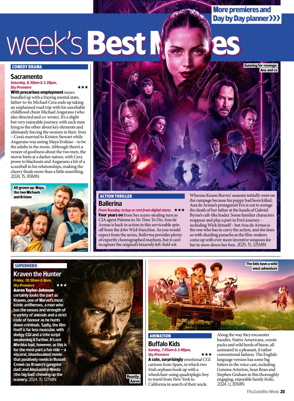 TV & Satellite Week Preview Pages