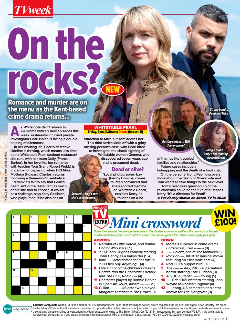 What's on TV Preview Pages